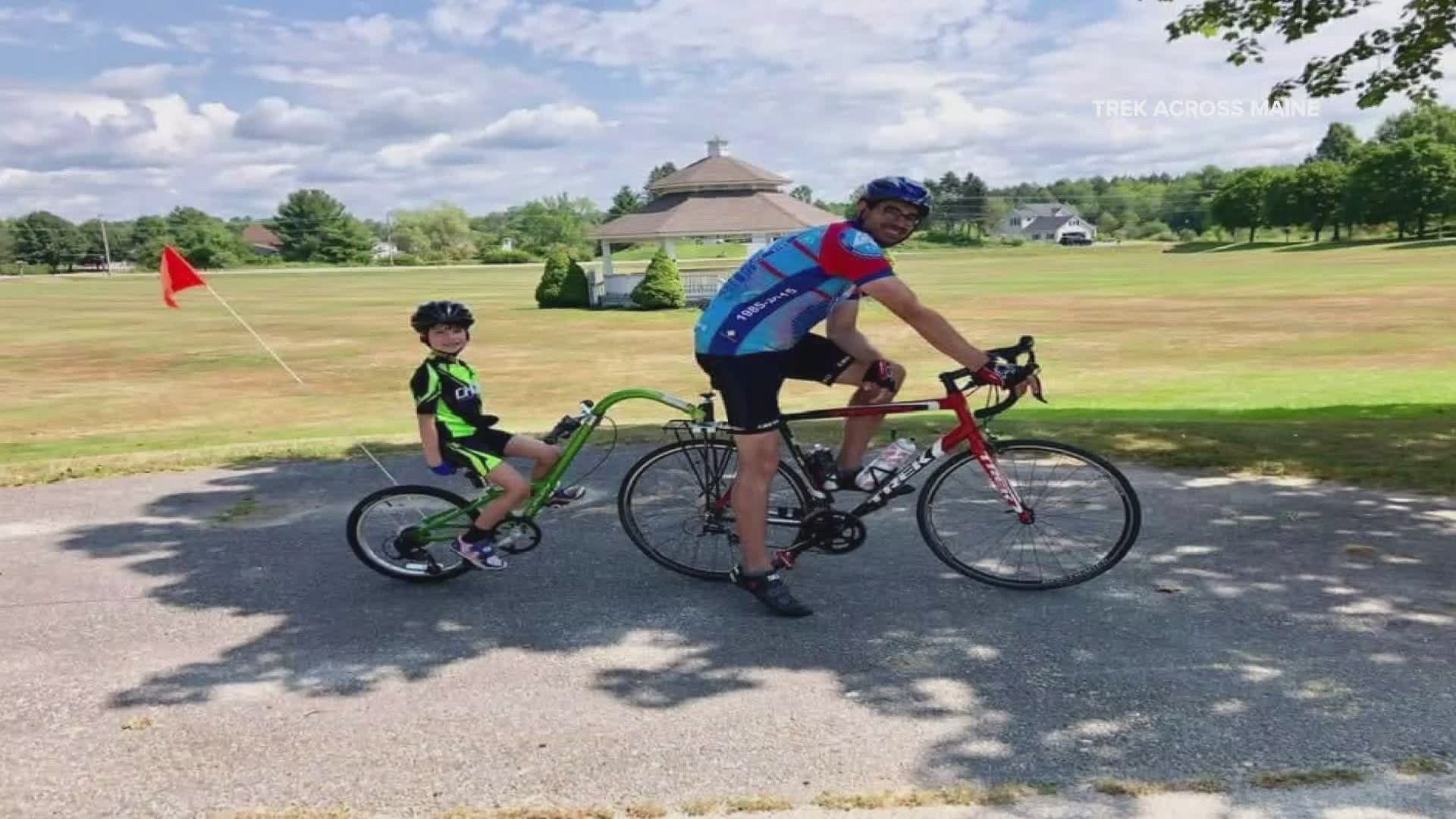 Just about every event this year has either been canceled or gone virtual, Including the Trek Across Maine, which is always held on Father's Day Weekend.