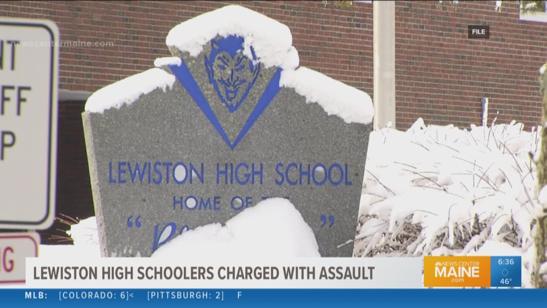 Police charge five Lewiston students with assault