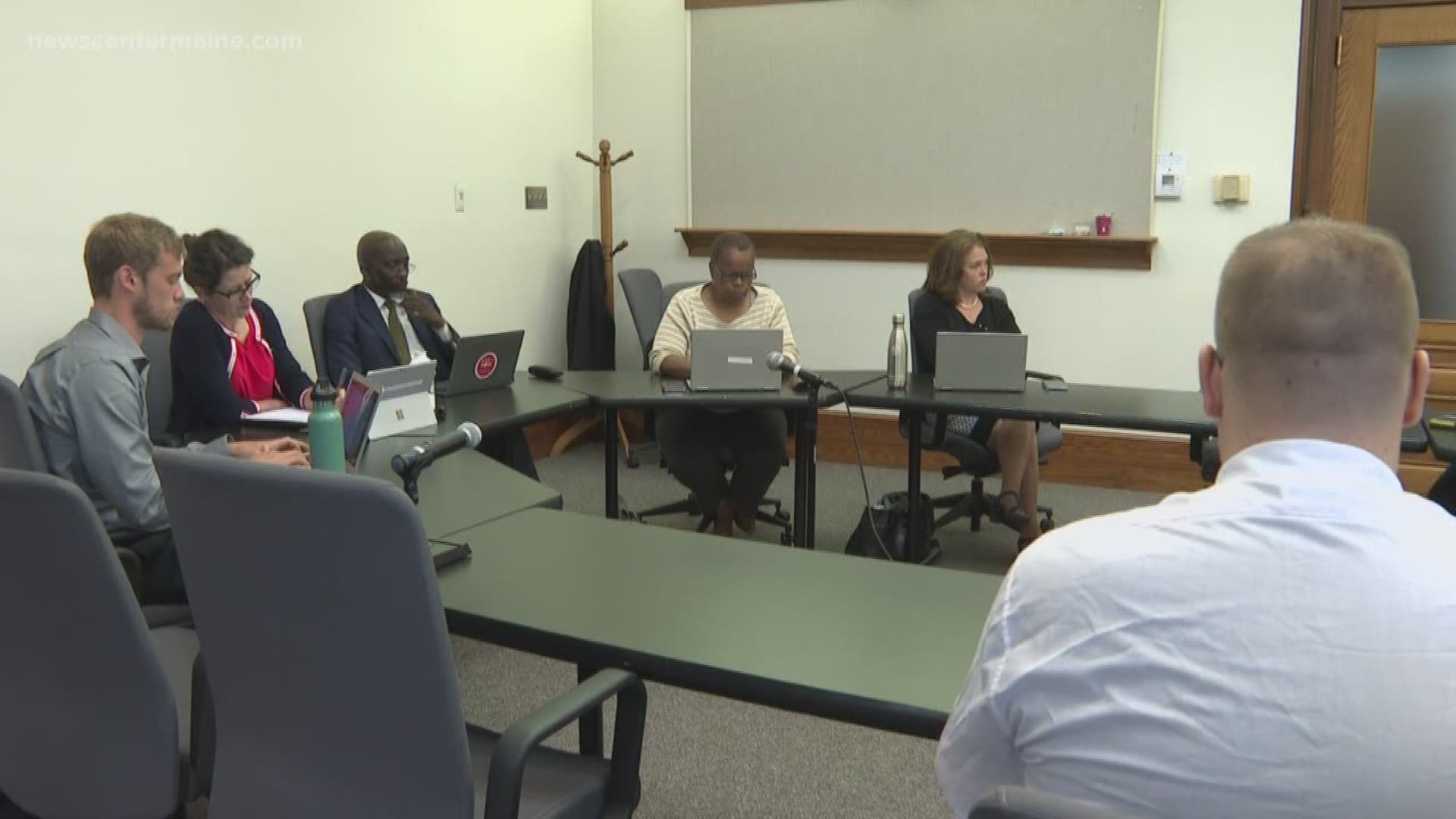 Portland city officials met Tuesday evening to discuss how to fund a surge of asylum seekers from Congo and Angola.