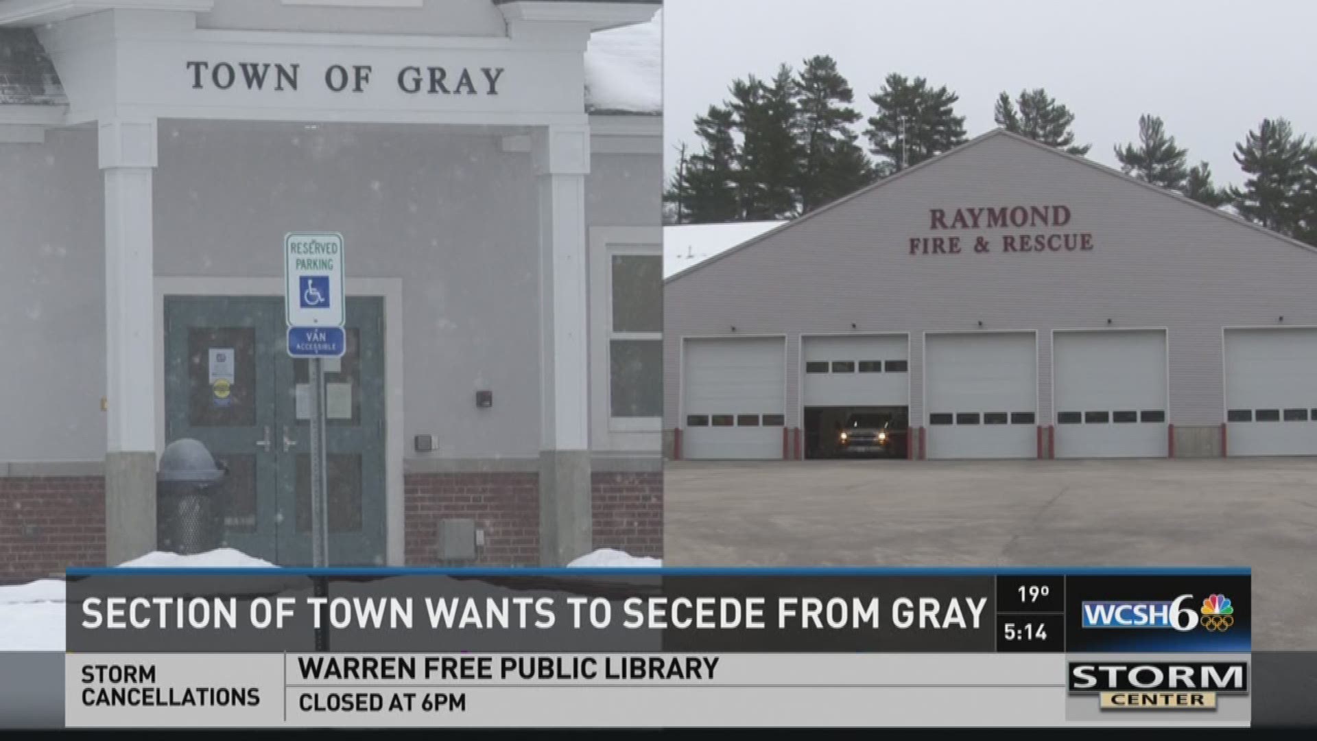 Western portion of community wants to secede from Gray.