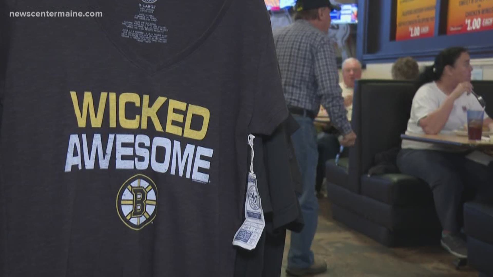 The Bruins playing in the Stanley Cup has brought on big business in Maine -- especially in local pubs and restaurants.