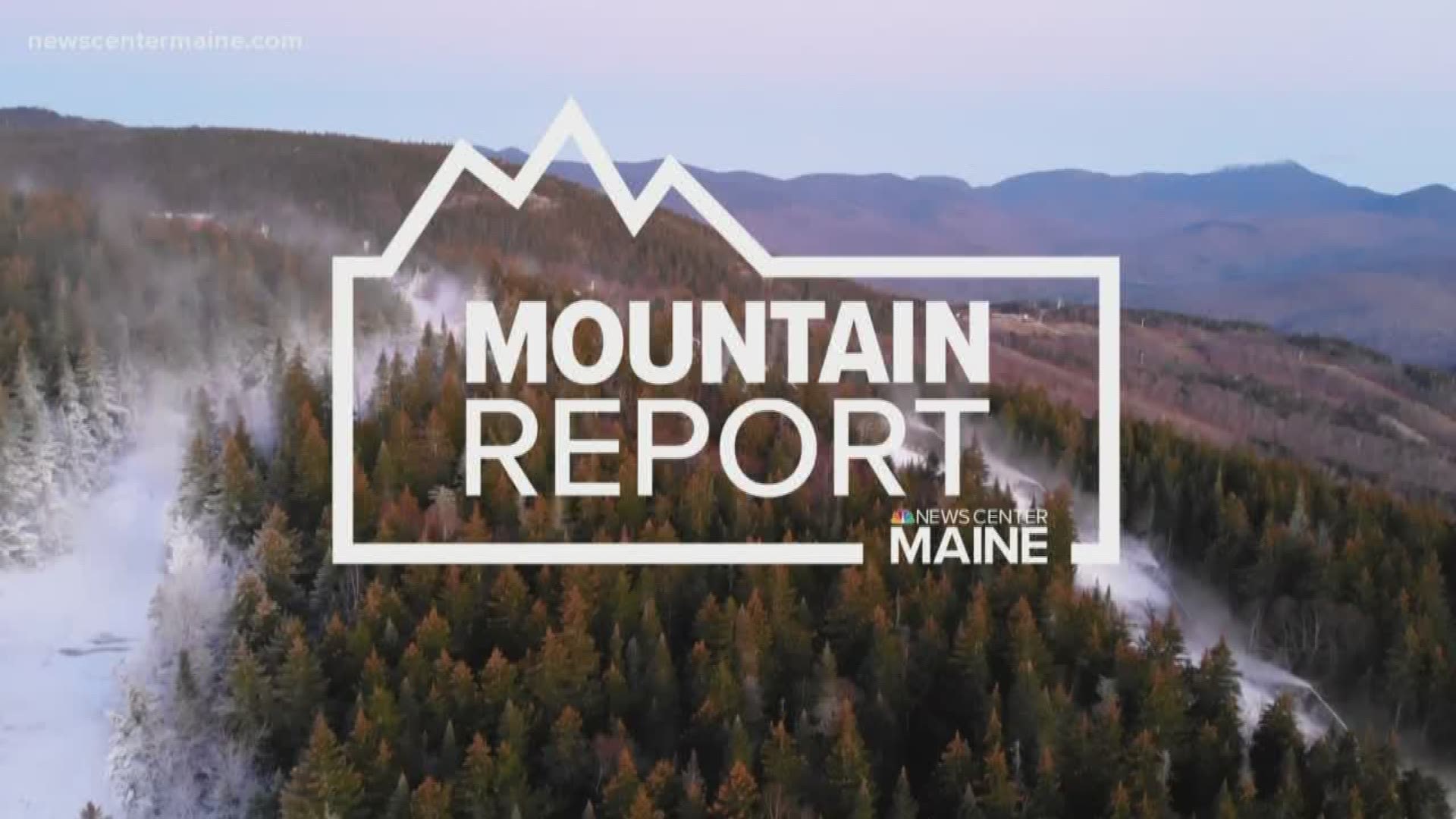 NEWS CENTER Maine's Weekend Mountain Report with Meteorologist Mallory Brooke.