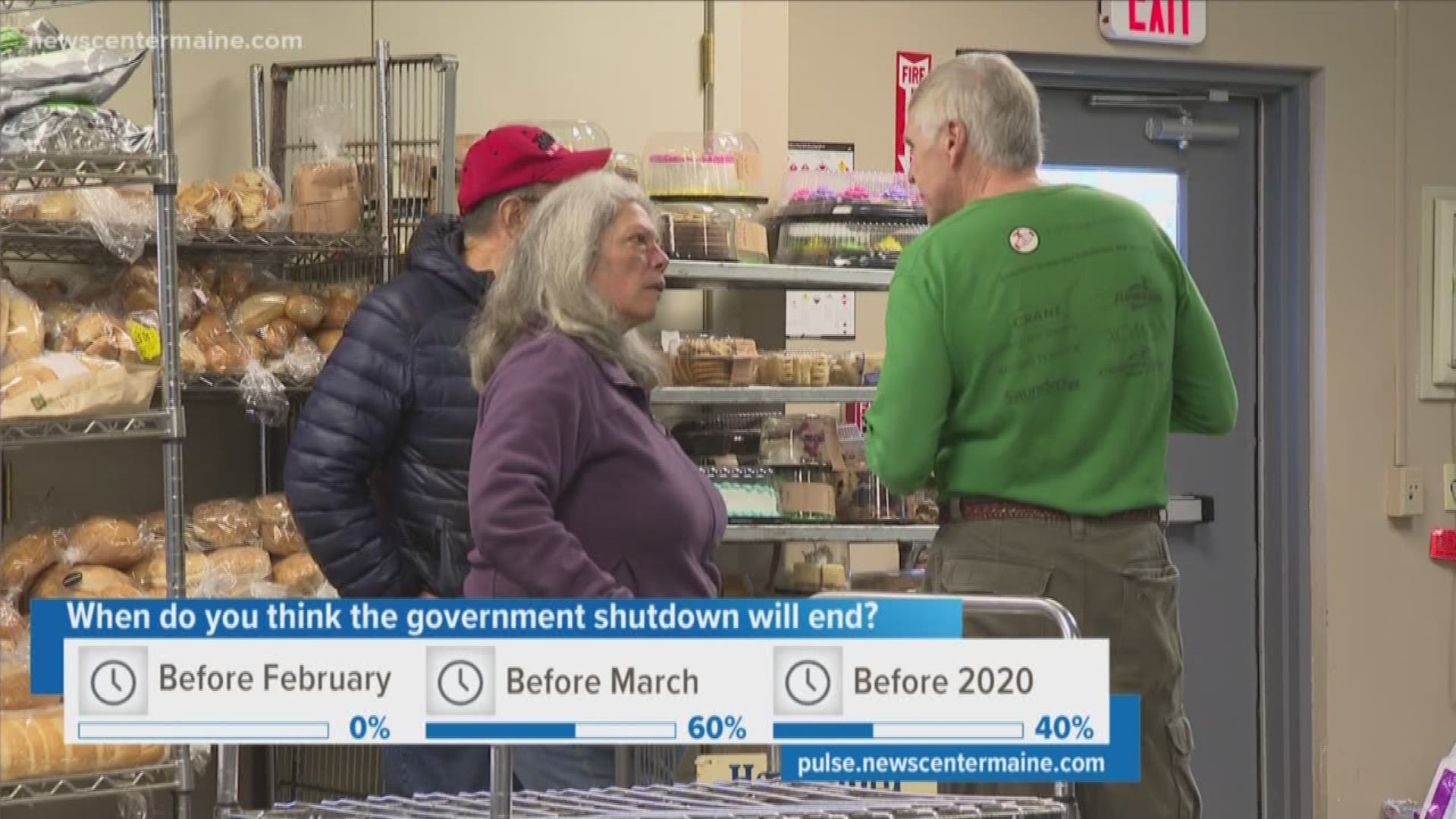 During this shutdown -- one of Maine's largest food pantries is seeing an uptick in the number of people needing food.