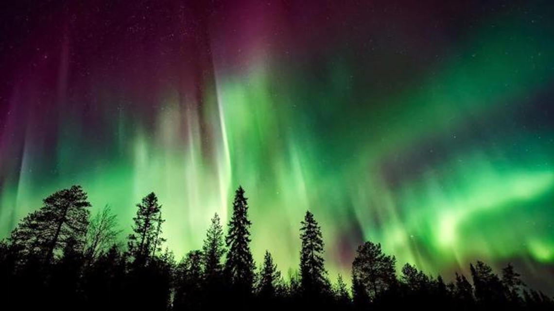Aurora borealis to be visible in Maine from storm