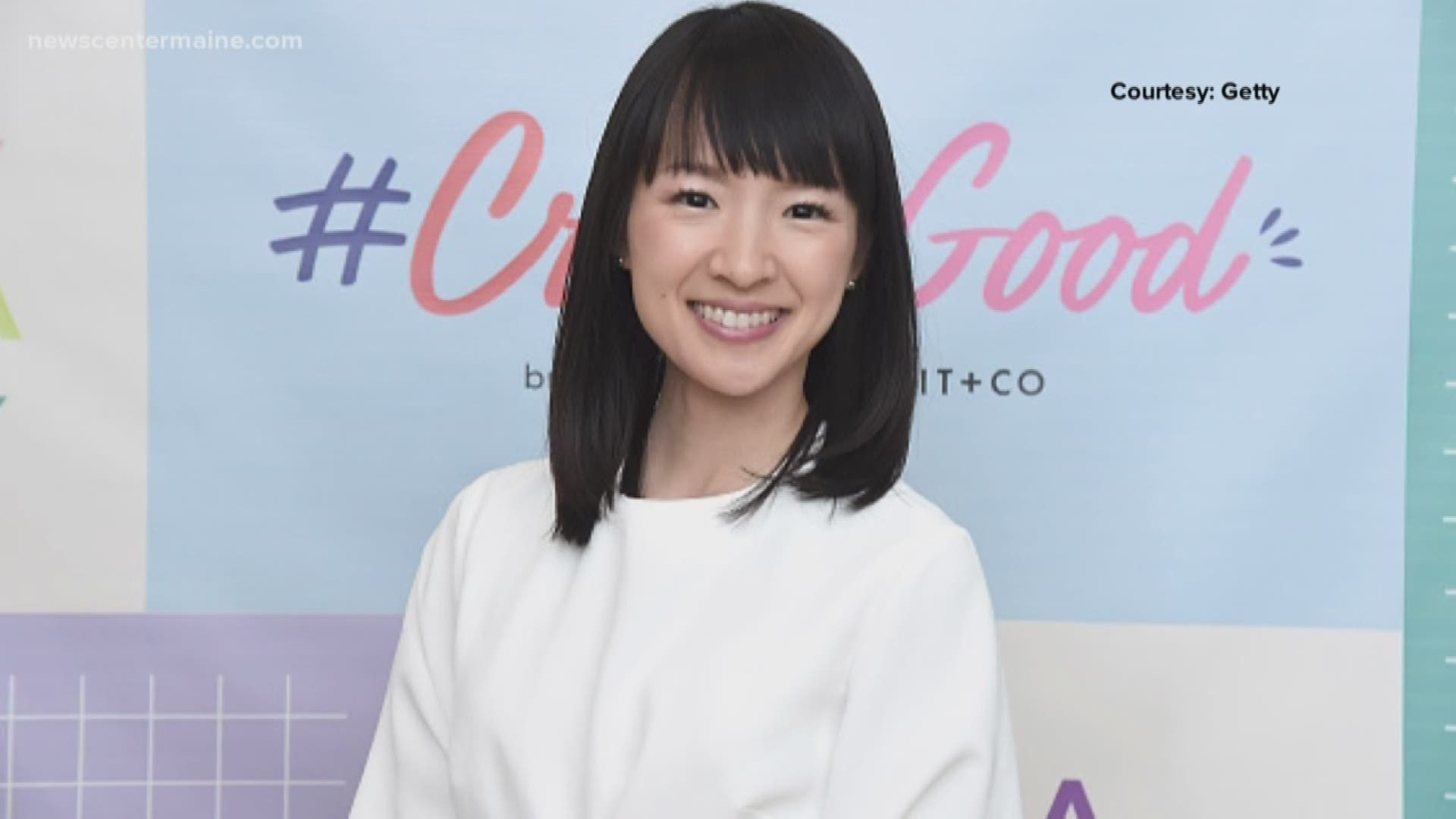 Goodwill rush. A new show that debuted at the start of the new year on Netflix. Marie Kondo's tidying up.