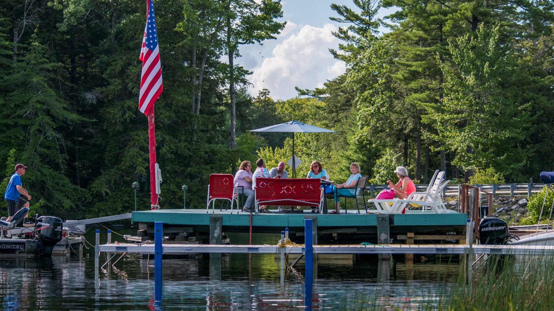 Maine, local, camps, outdoors, Belgrade Lakes, cabin, island