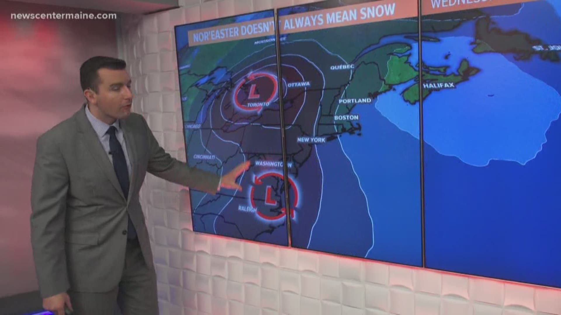 Meteorologist Ryan Breton breaks down the Nor'easter headed toward Maine.