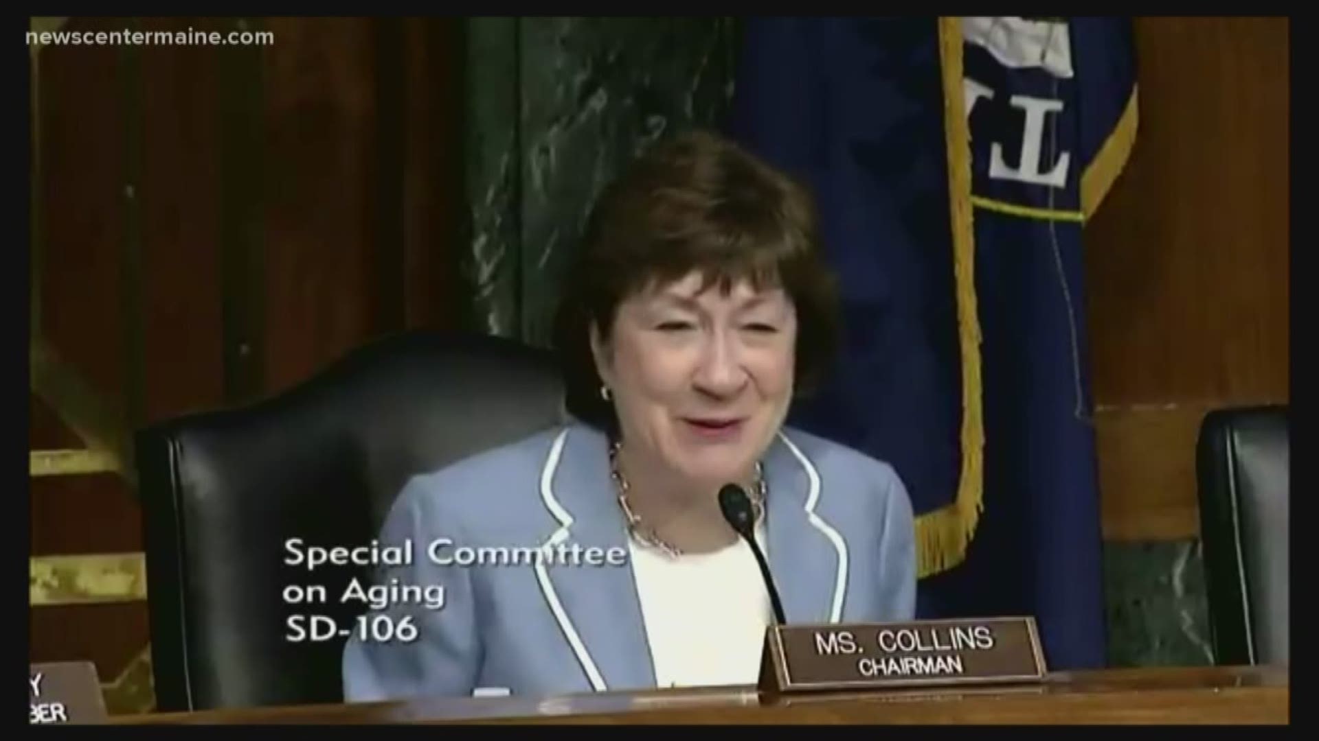 Senator Collins present for diabetes testimony.