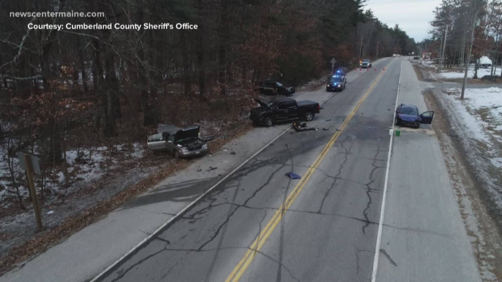 High-speed pursuit on Route 302 ends in crash