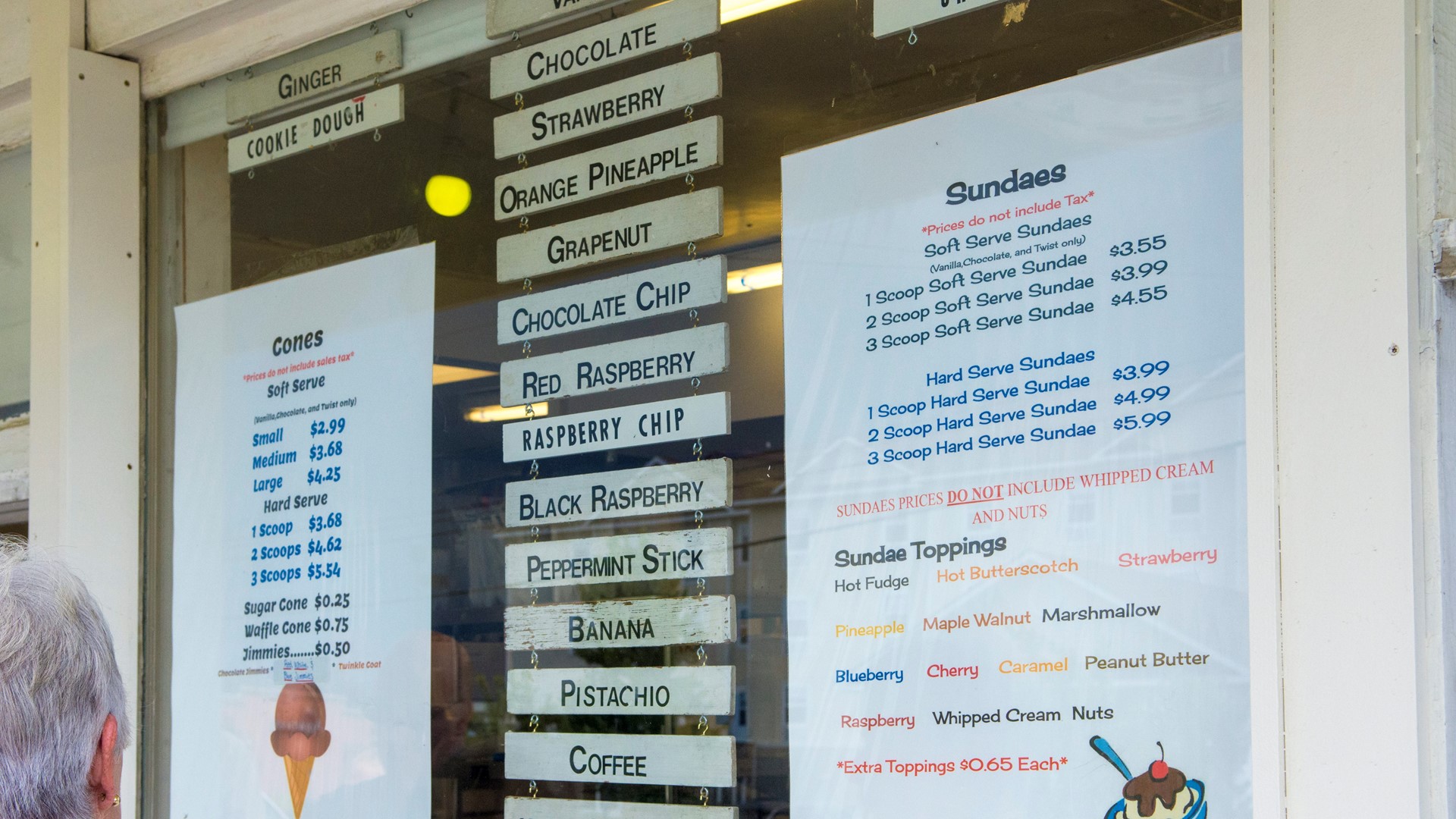 Maine, local, ice cream, homemade, midcoast