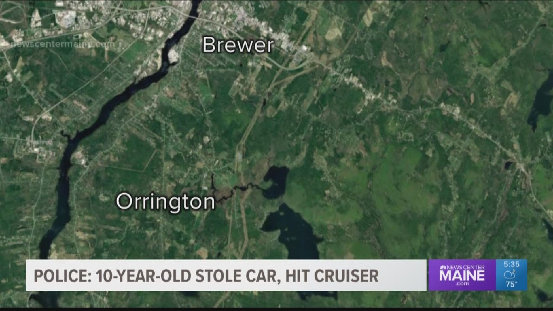 Police: 10-year-old stole car, hit cruiser