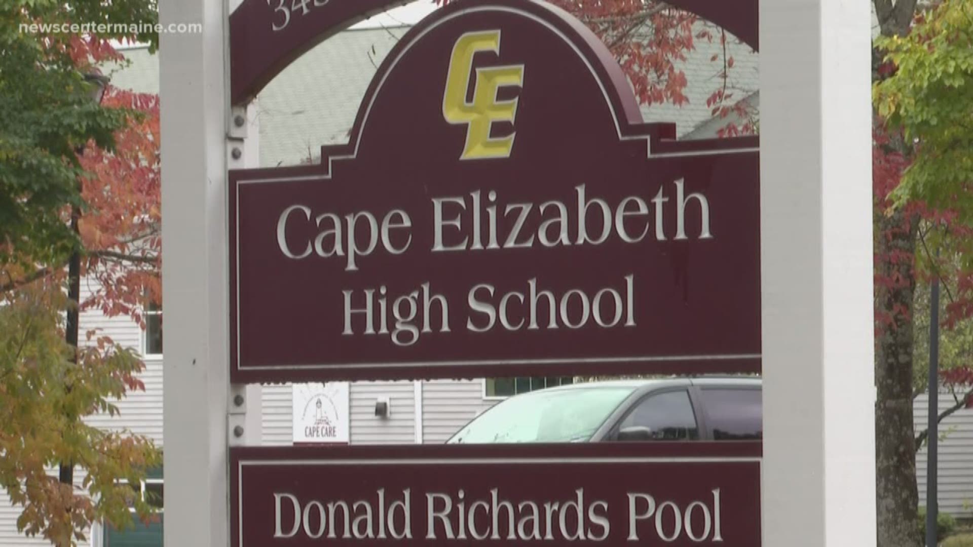 Student suspended for "rapist" warnings at Cape Elizabeth High School.