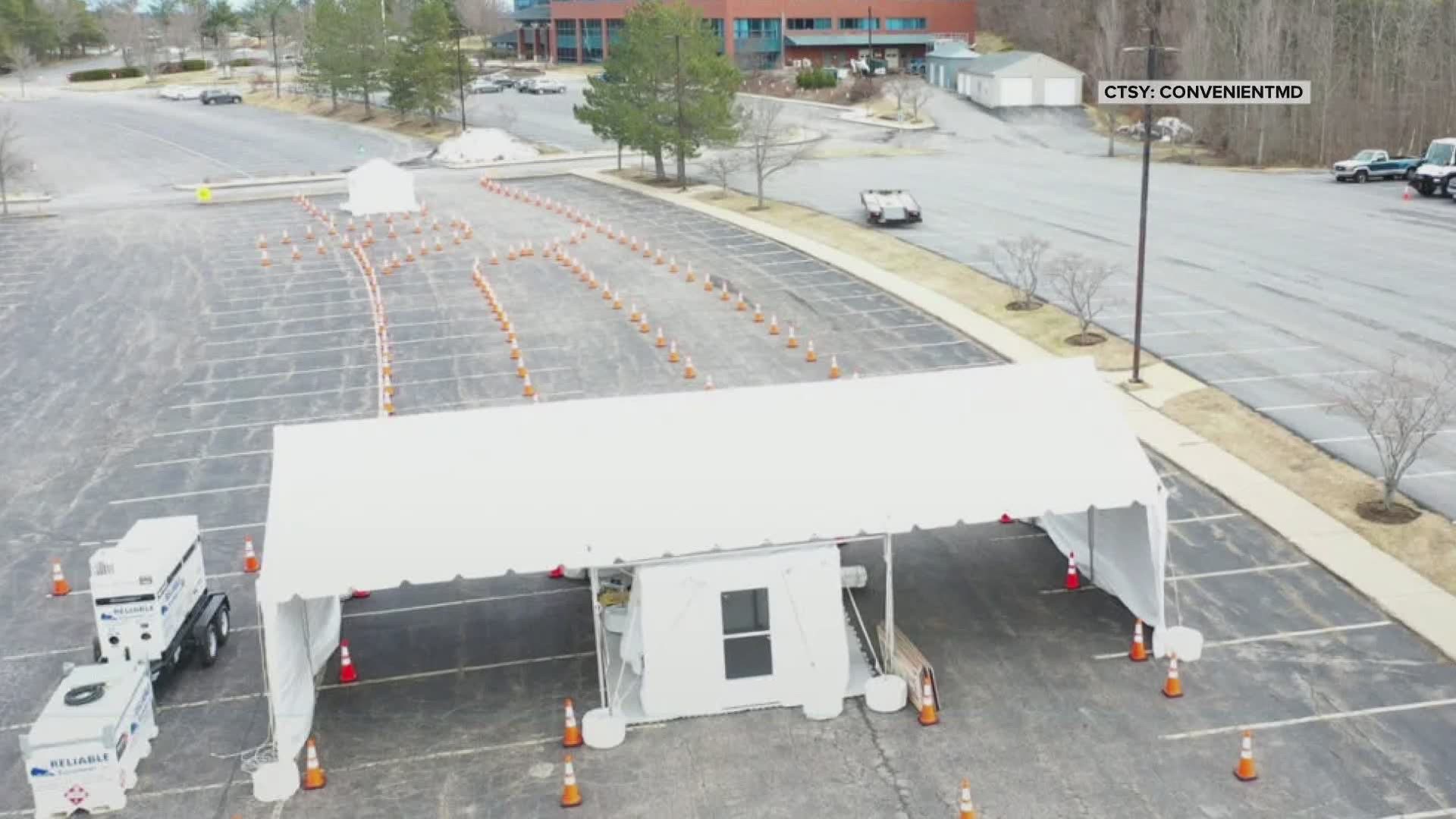 MD telehealth patients will have access to drive-thru coronavirus testing in South Portland.