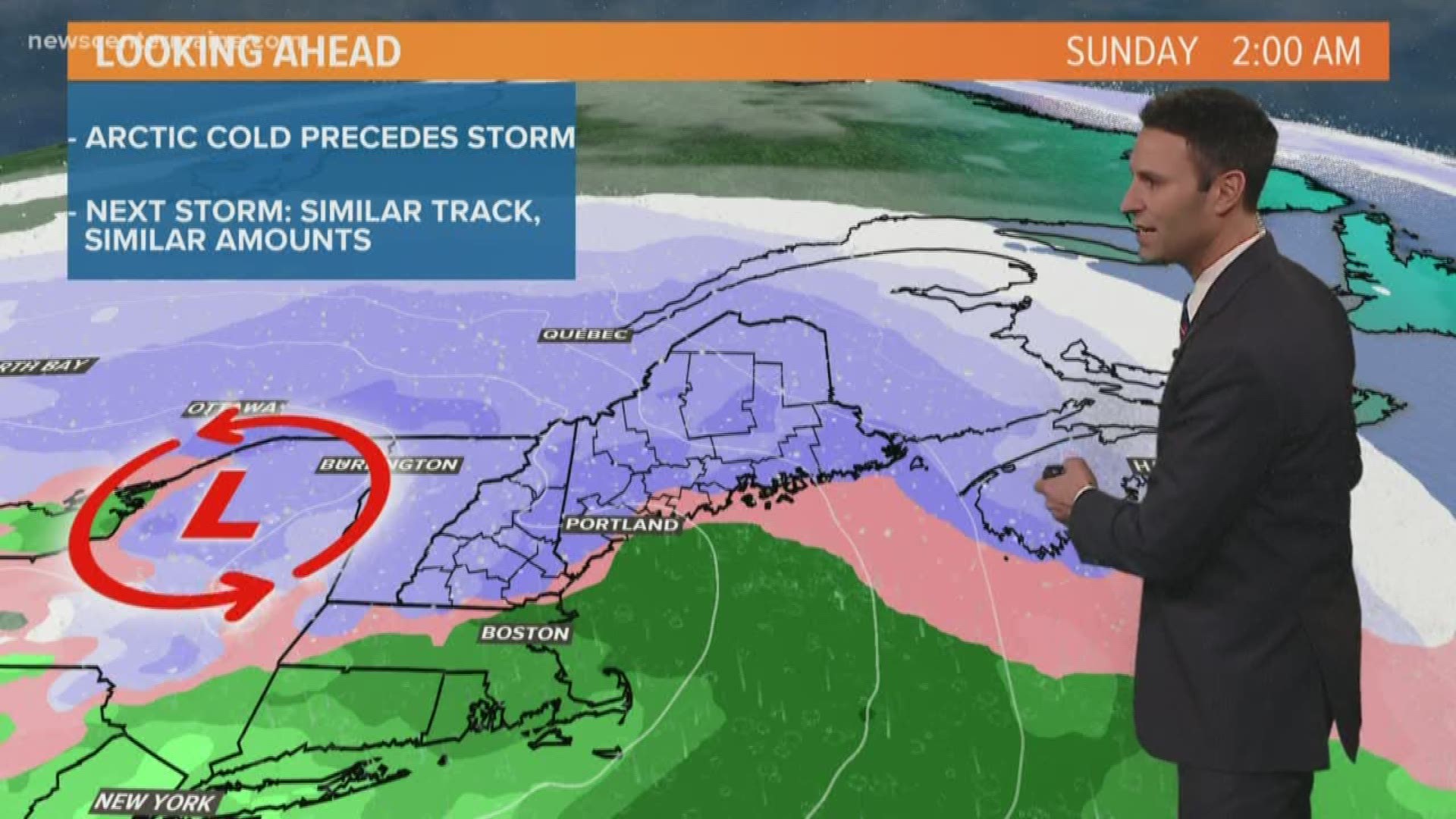 NEWS CENTER Maine Weather Video Forecast Updated Friday, January 17th, 7:00am