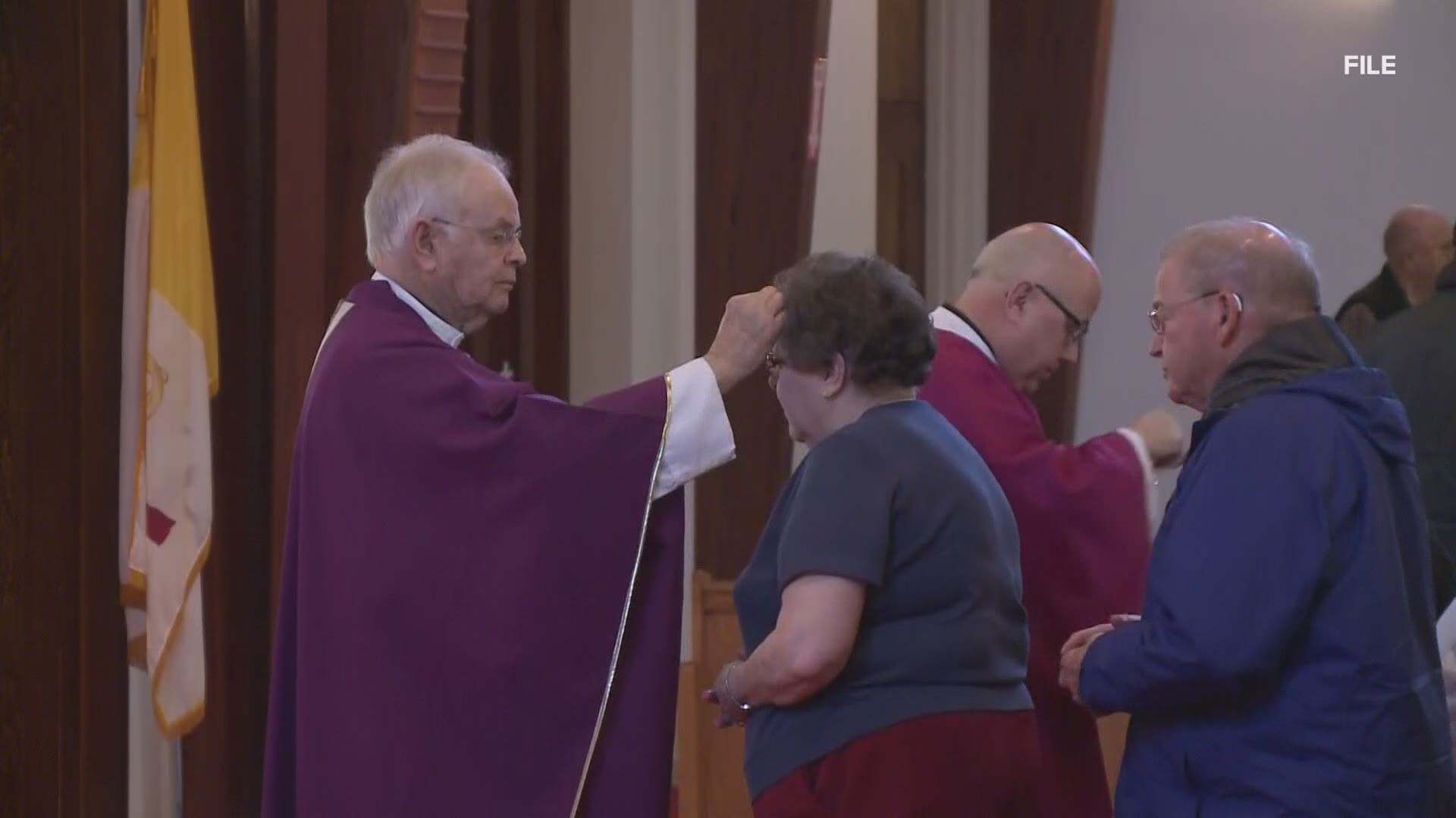 Many churches in Maine figured out some pandemic-friendly protocols to keep Ash Wednesday going this year, from reduced capacity in churches to live streams.