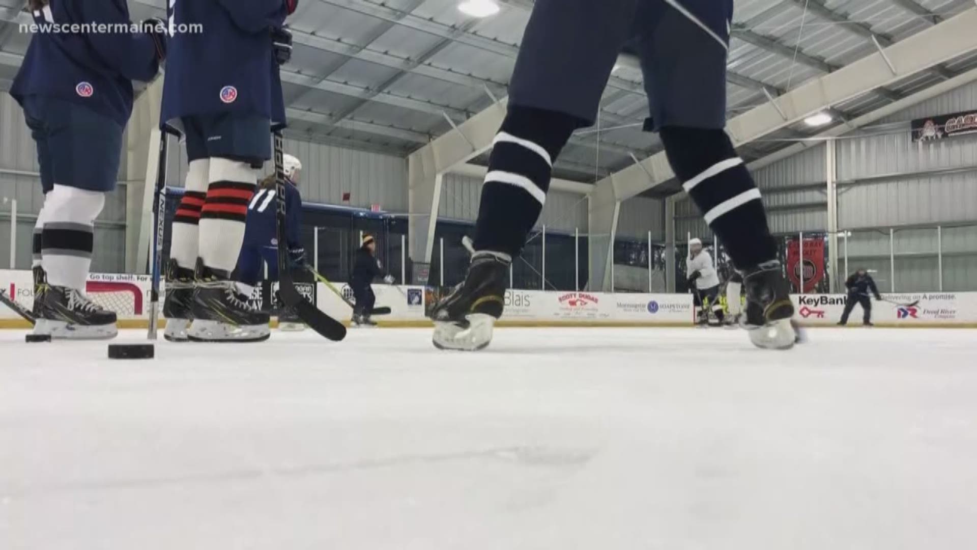 hockey game for mental illness