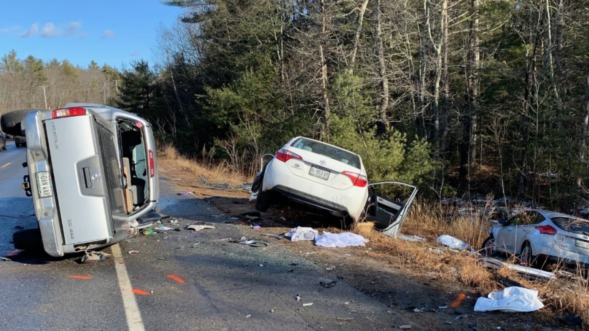 Eightyearold dead, three adults injured in Standish crash