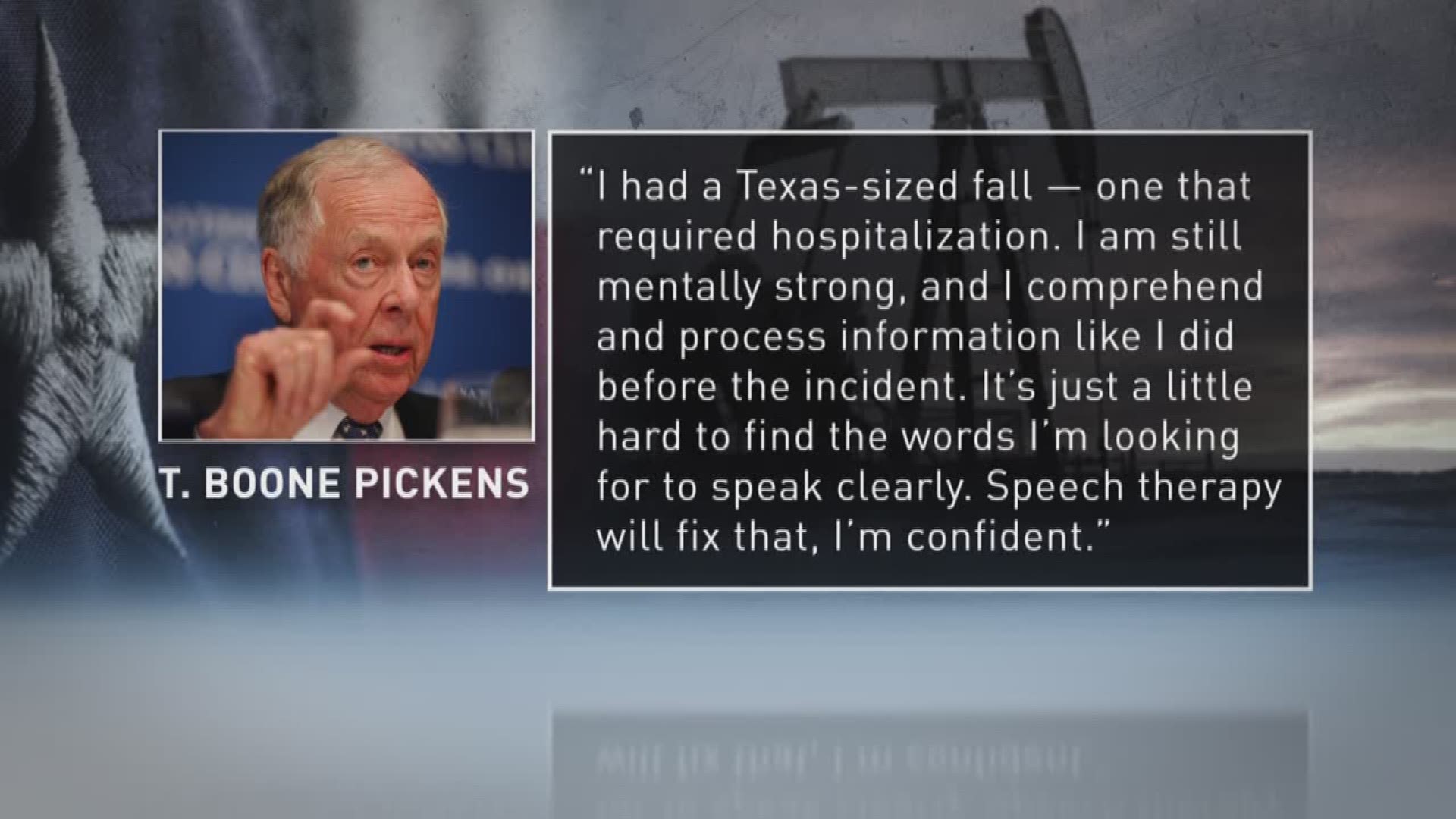 T. Boone Pickens: 'My health is in decline'
