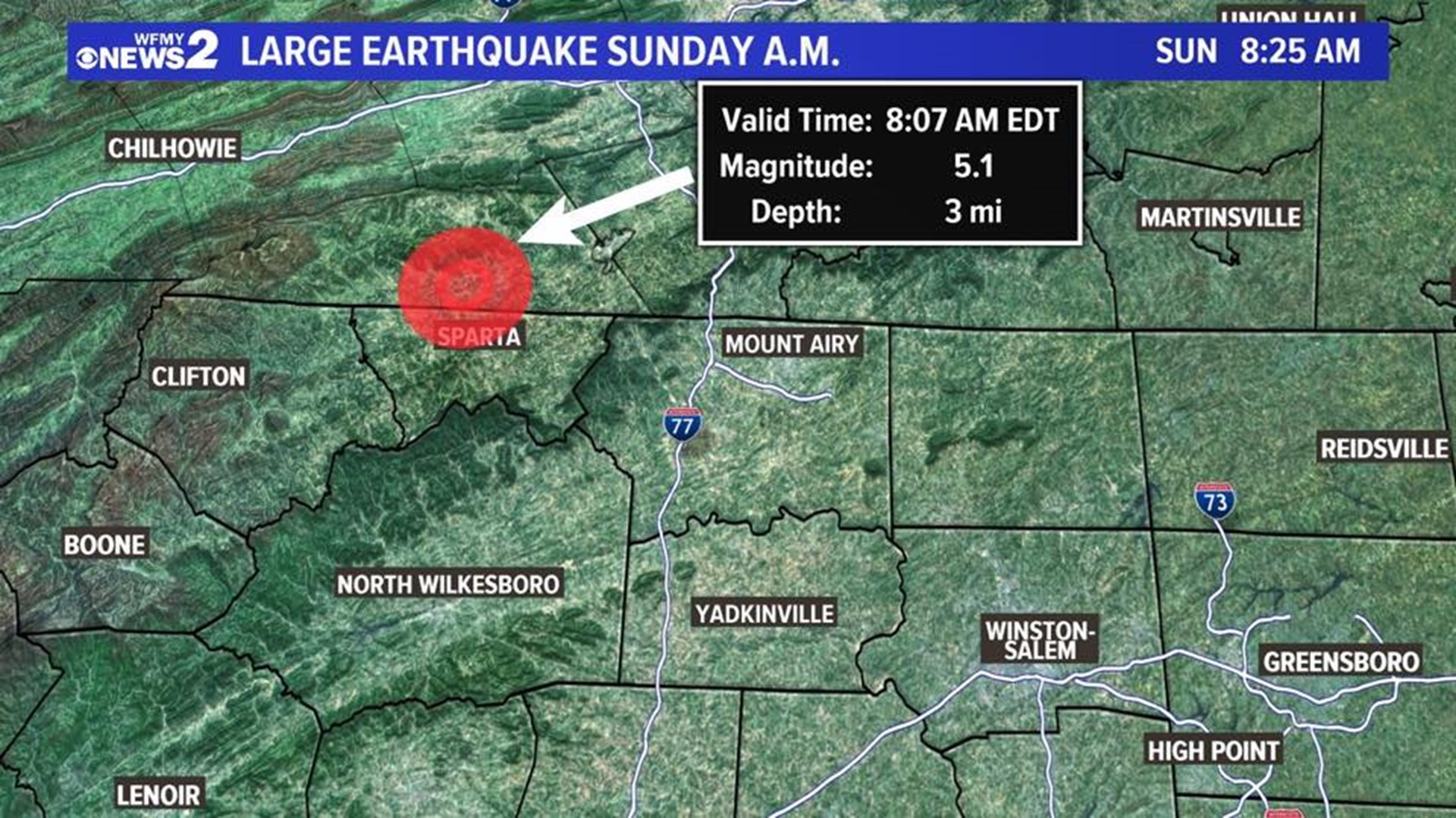 A large earthquake hit the North Carolina mountains Sunday morning. Here's what we know now.