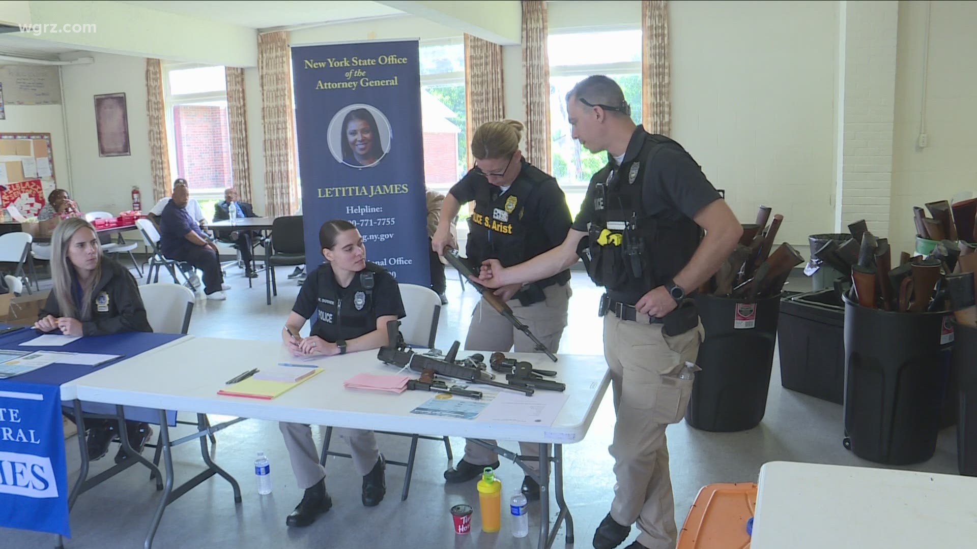 A gun buyback program in Niagara Falls reaped a large reward in getting weapons off the streets.