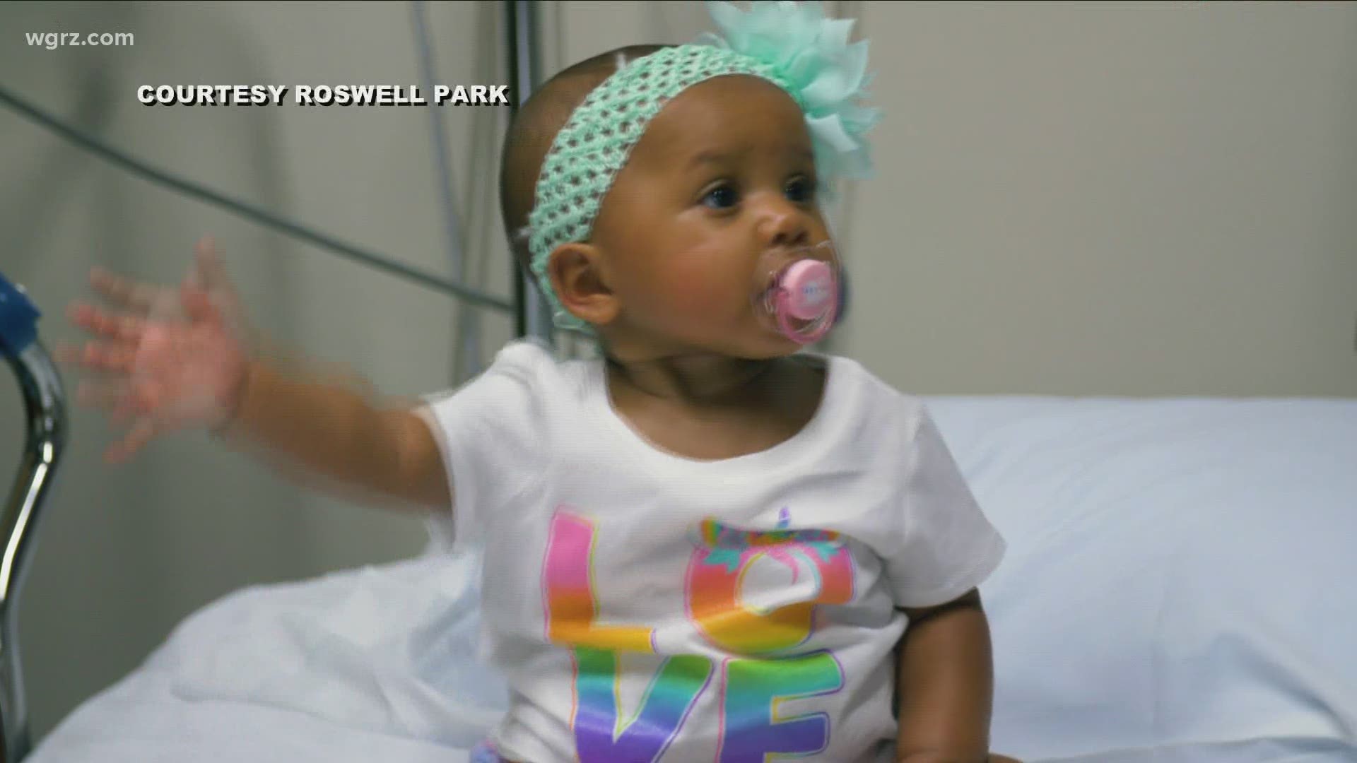 A new treatment for an aggressive form of leukemia means a Niagara Falls girl can celebrate her 2nd birthday this weekend.