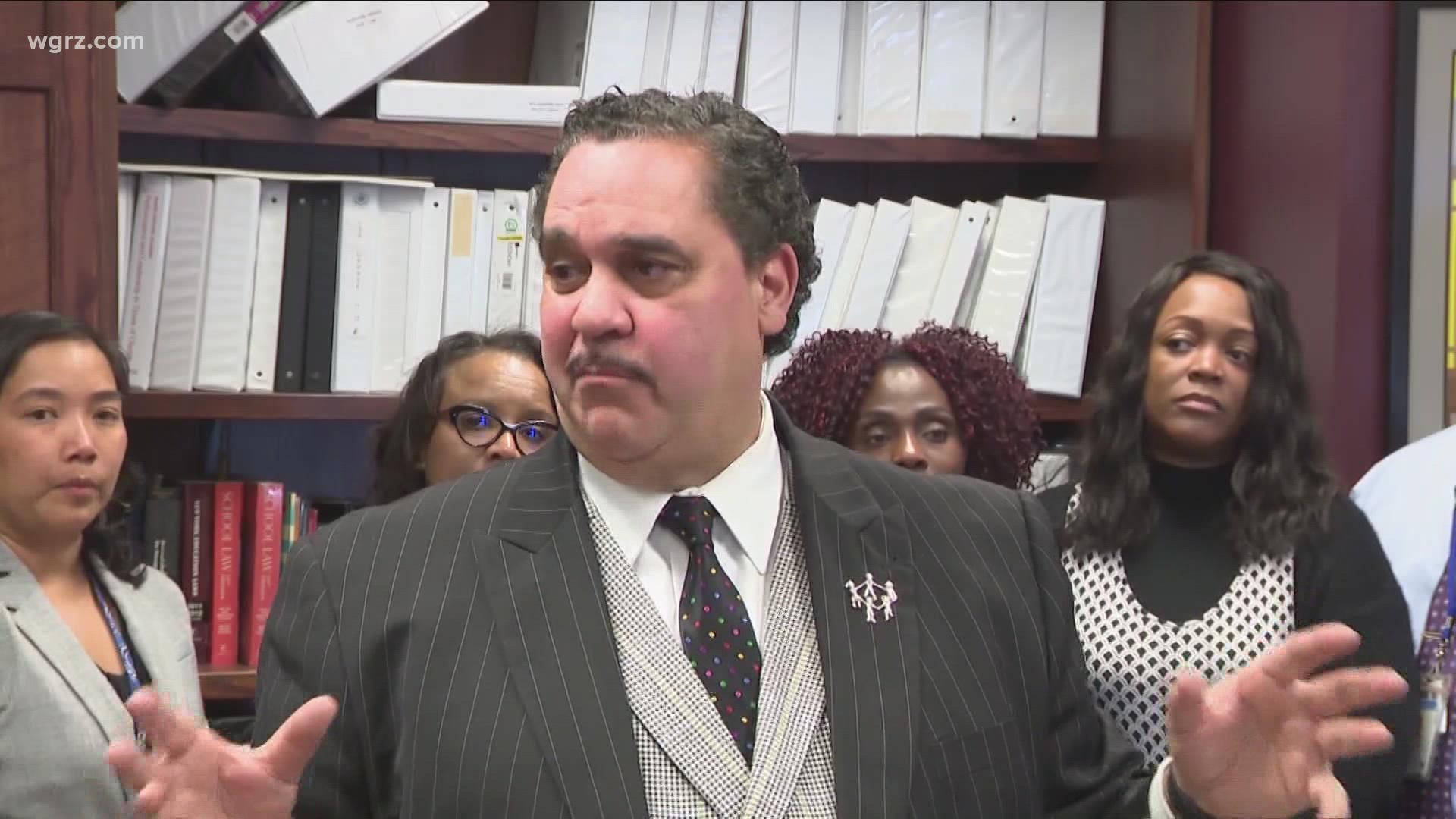 After and executive session, Dr. Tanja Williams was named the acting superintendent.
