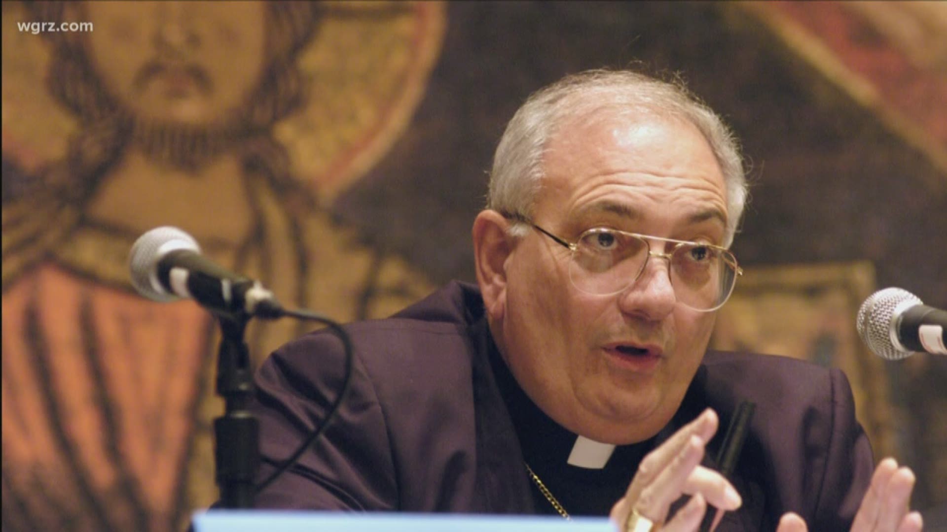 THE BROOKLYN BISHOP STANDS ACCUSED OF SEXUALLY ABUSING A MINOR BACK IN THE 19-70's...
