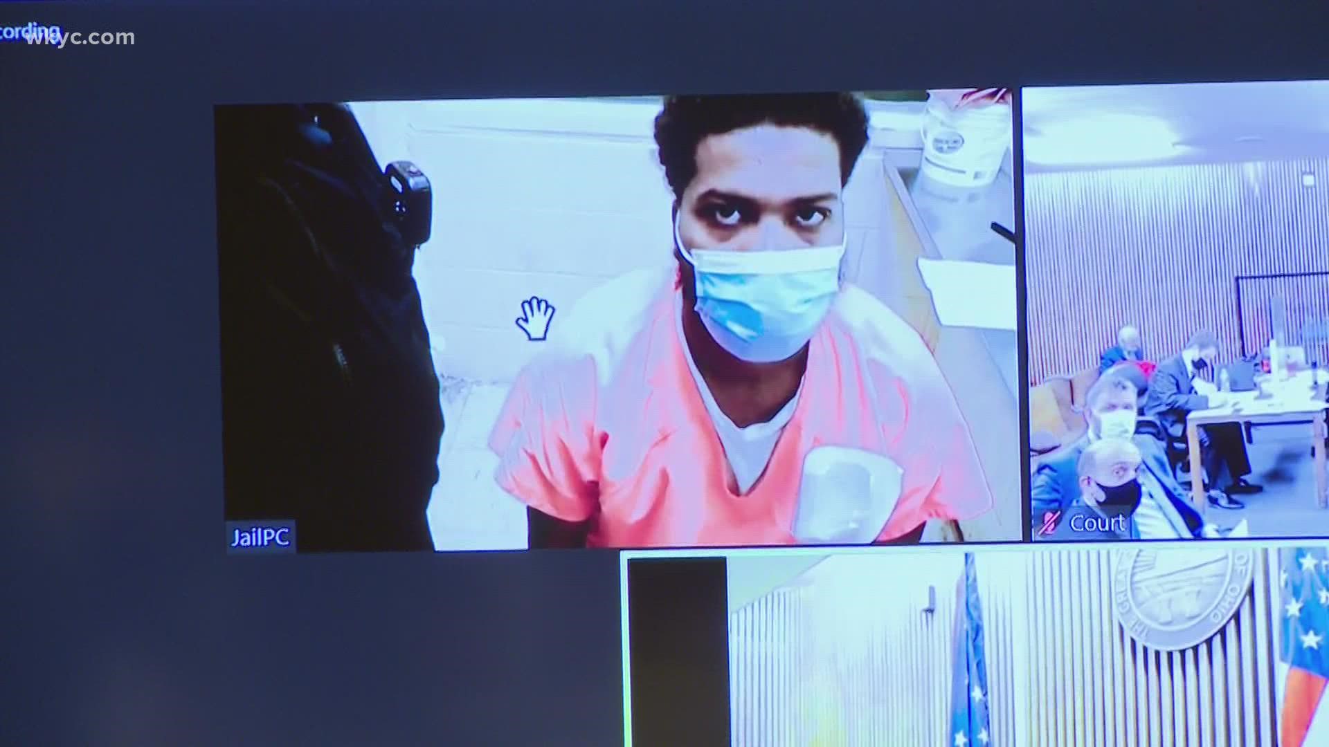 29-year-old Robert Shepard made his first appearance in the case in Cleveland Municipal Court Friday morning.