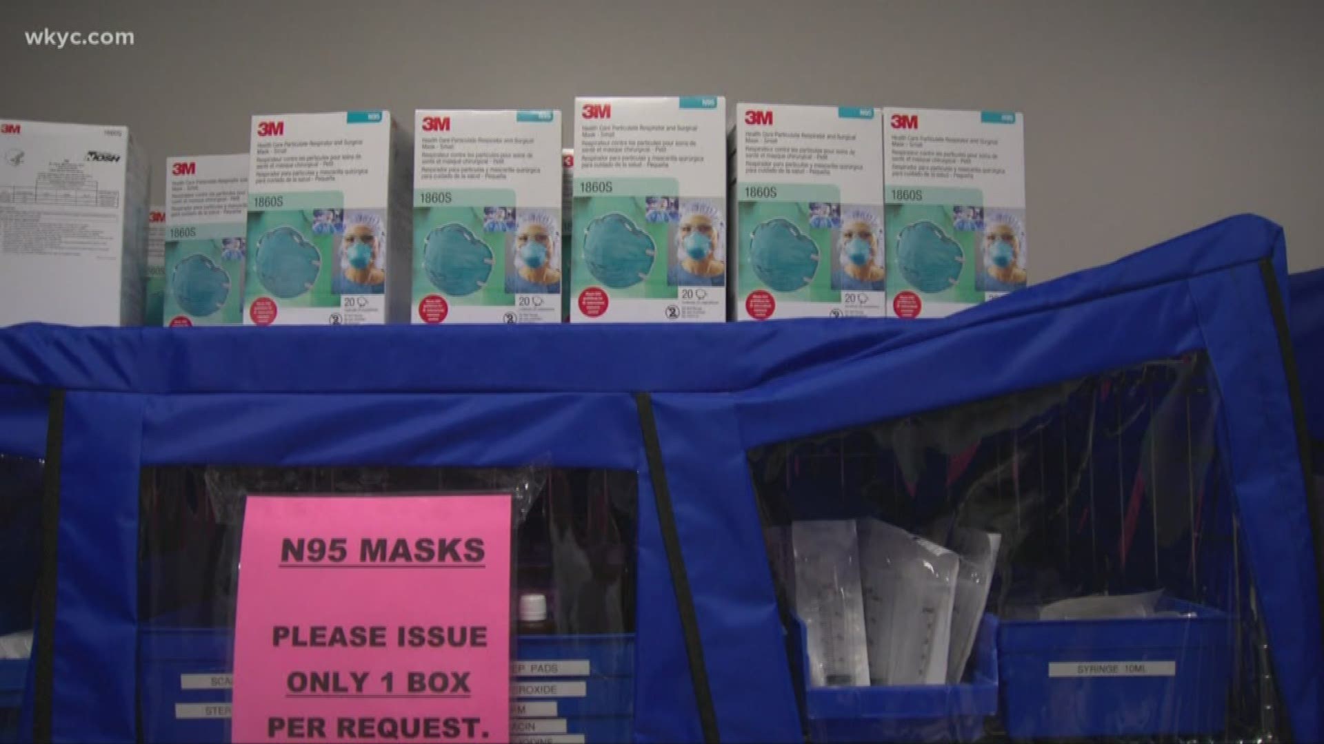 Emergency management put in a request to the state to get more masks. They were told it would take 70 days minimum.