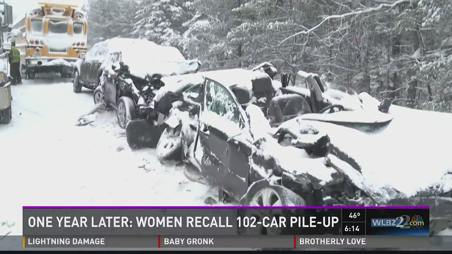Women recall car pile-up