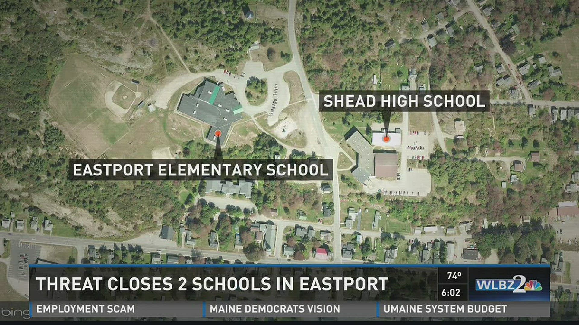 Threat closes 2 schools in Eastport