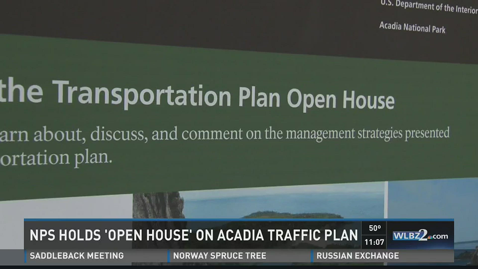 Nat'l Park Service proposing new traffic plan for Acadia.