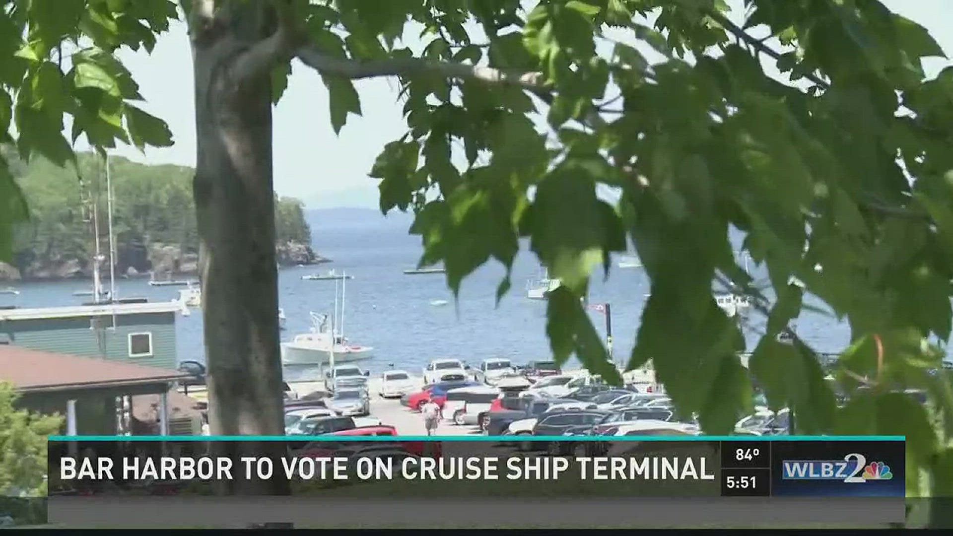 Bar Harbor residents are set to vote on two opposing proposal dealing with the ferry terminal in town.