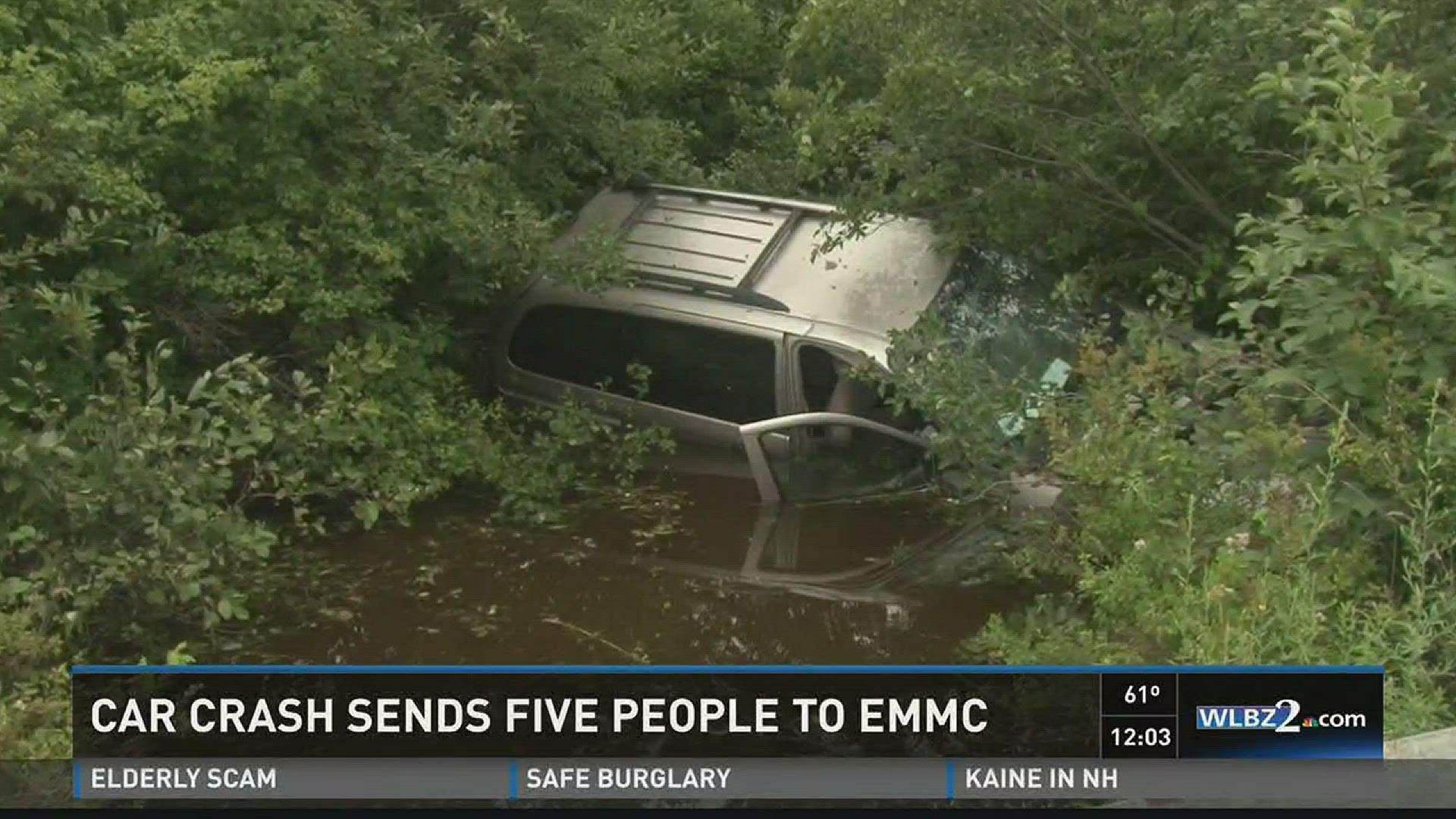 LaGrange car crash leaves 5 hospitalized