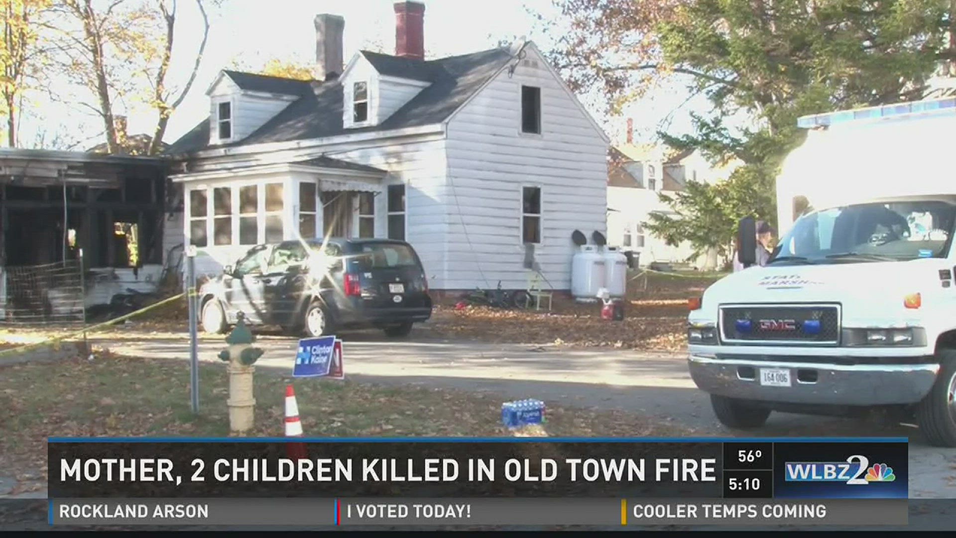 Mother, 2 children killed in Old Town fire.