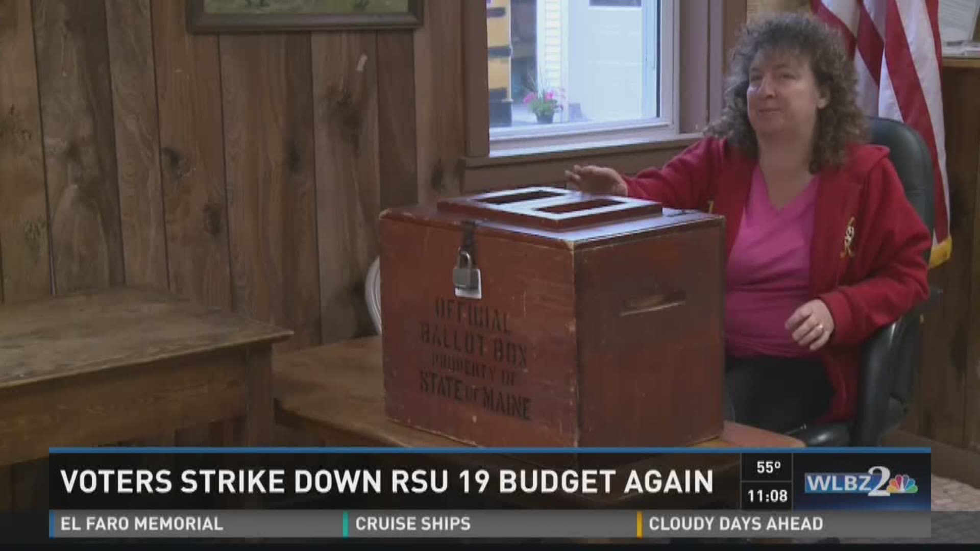 Voters strike down RSU 19 budget again.