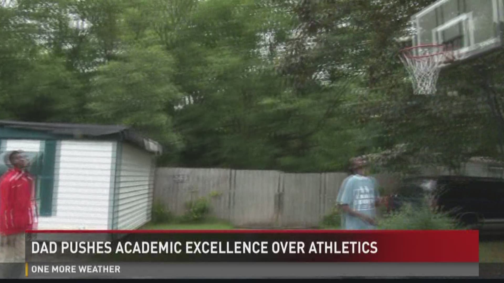 Dad pushes Academic Excellence Over Athletics