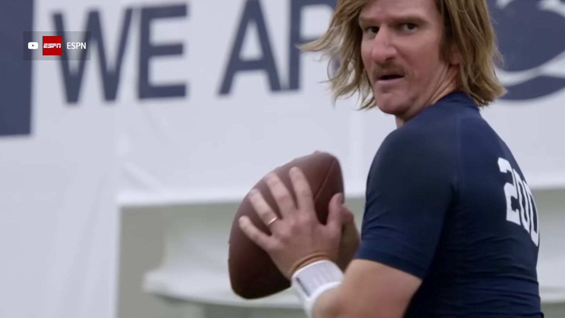Former New York Giants QB Eli Manning is going viral for going undercover at Penn State.