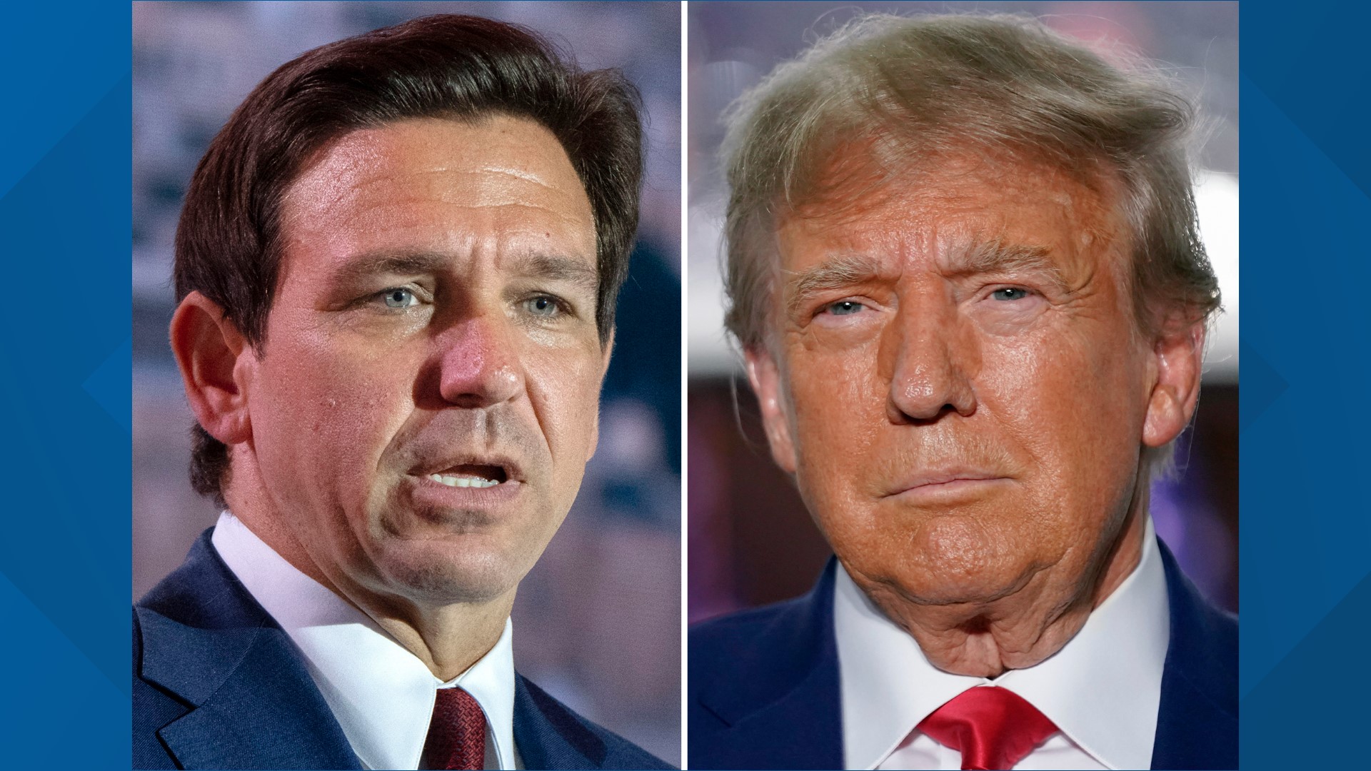 Around the same time DeSantis is set to take the stage Saturday afternoon in Newton, Iowa, Trump will be addressing supporters about 100 miles away in Cedar Rapids.