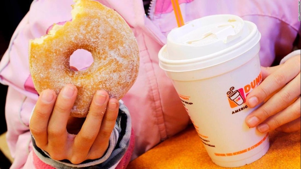 Dunkin' coffee shops now serving all hot drinks in paper cups, eliminating  foam