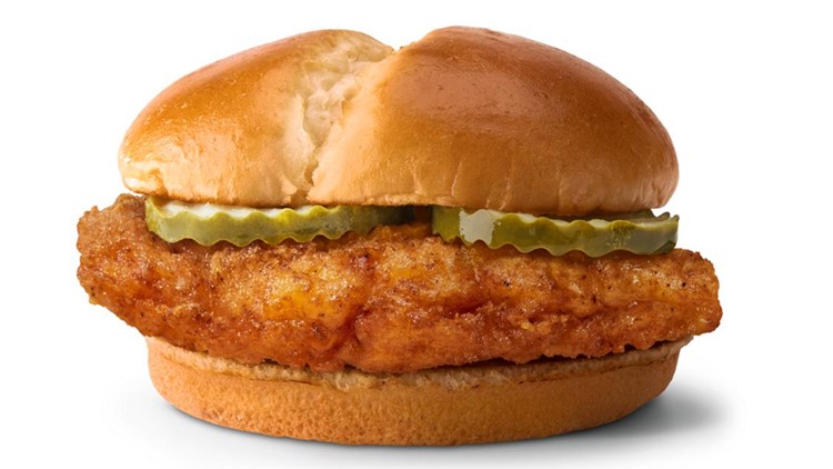 McDonald's new chicken sandwich available nationwide ...
