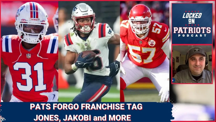 New England Patriots forgo franchise tag: Jonathan Jones, Jakobi Meyers and the o-line