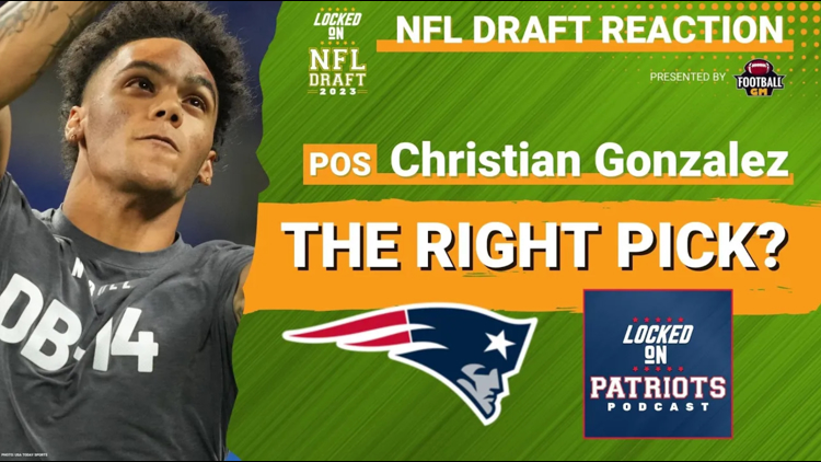 Why Christian Gonzalez was drafted by the New England Patriots | 2023 NFL Draft Reaction