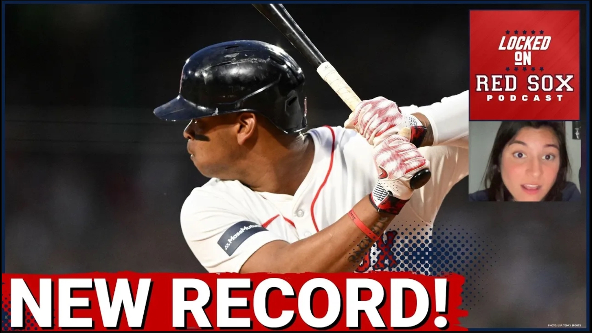 Rafael Devers did it again! He hit a home run in his sixth consecutive game to claim the Boston Red Sox franchise record.
