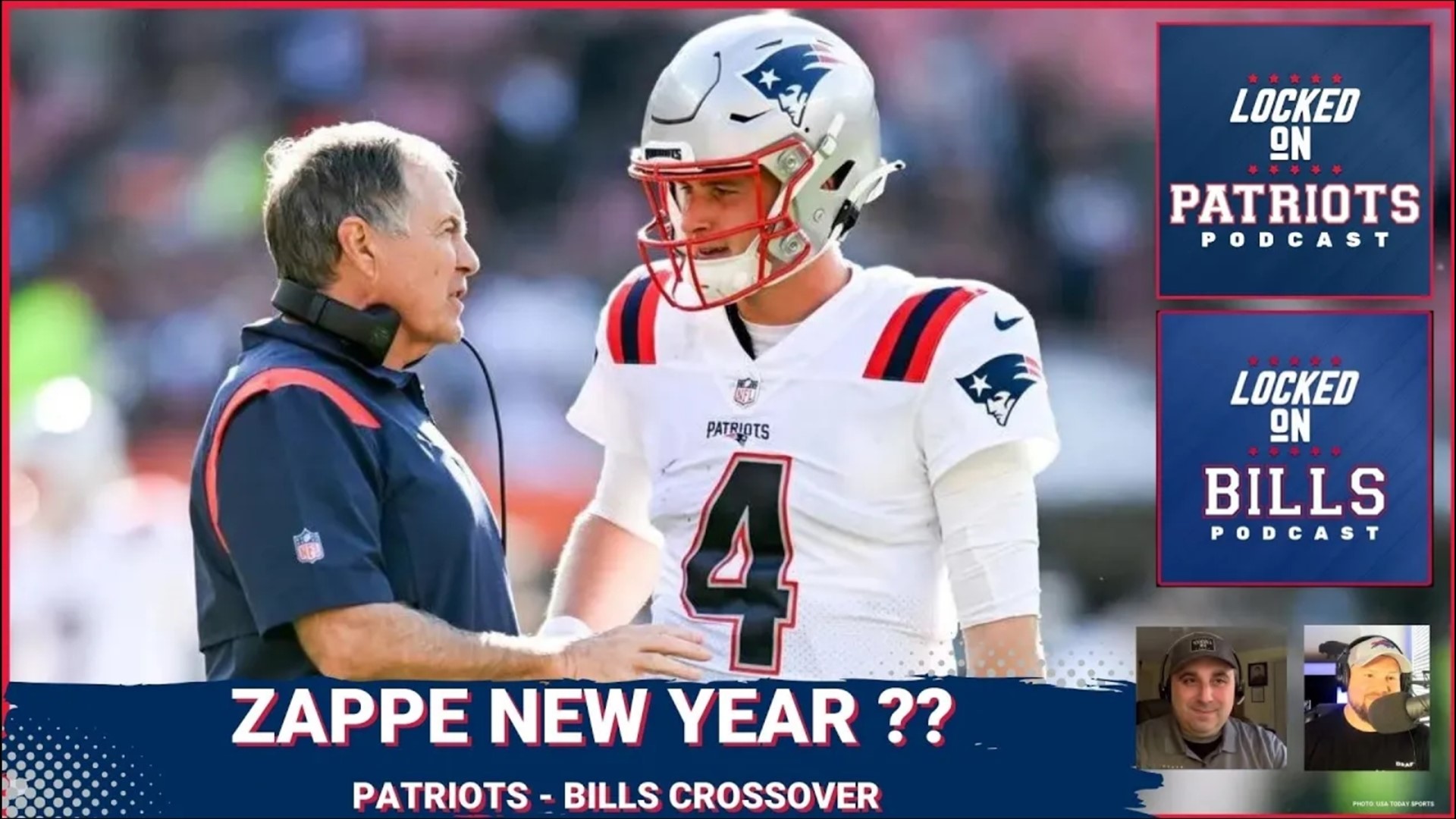 The New England Patriots are headed to Western New York for a New Year’s Eve matchup with the Buffalo Bills at Highmark Stadium.