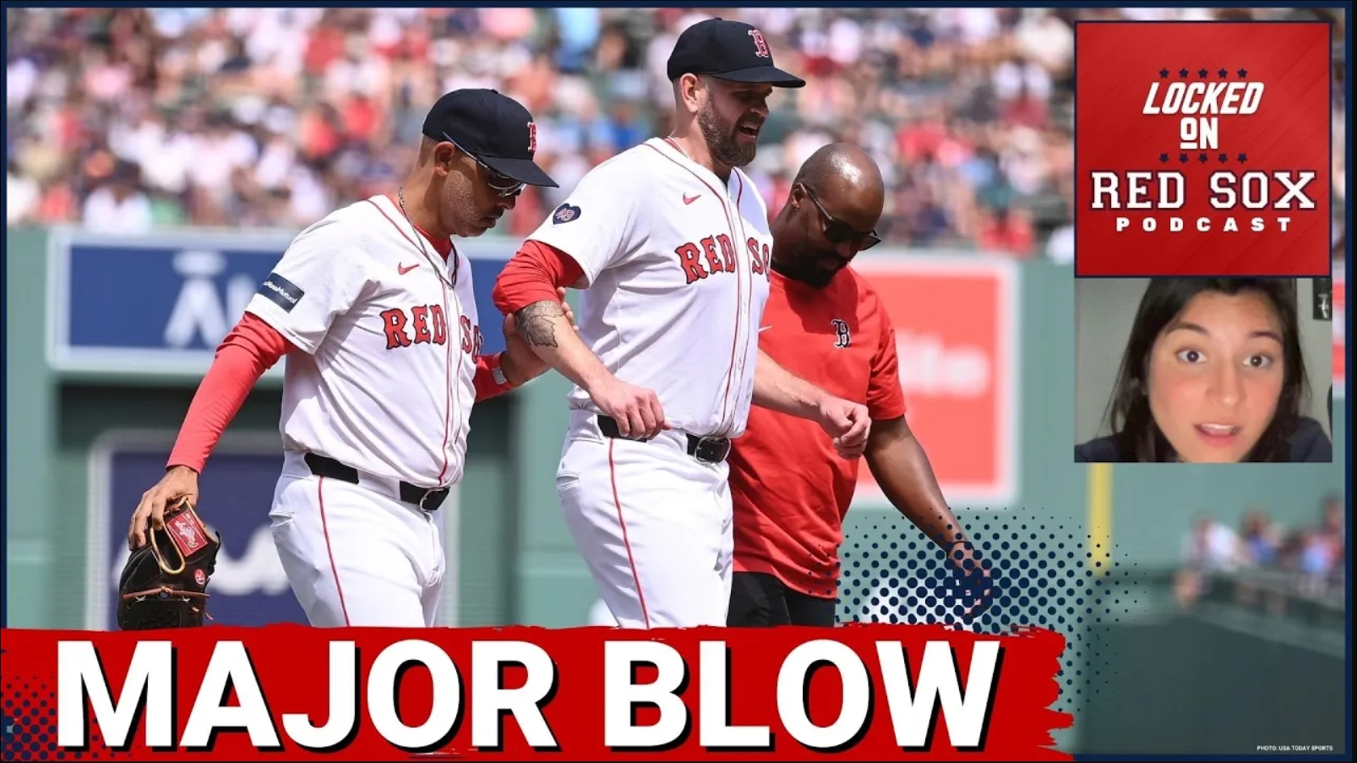 In need of a big start by James Paxton on Sunday to avoid getting swept, the Boston Red Sox starting pitcher exited the game five pitches into it.