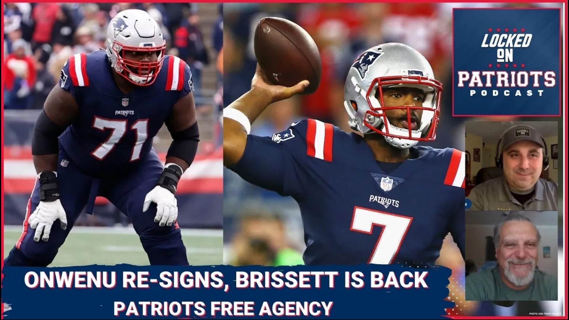 New England Patriots Free Agency: Mike Onwenu, Jacoby Brissett, Antonio ...