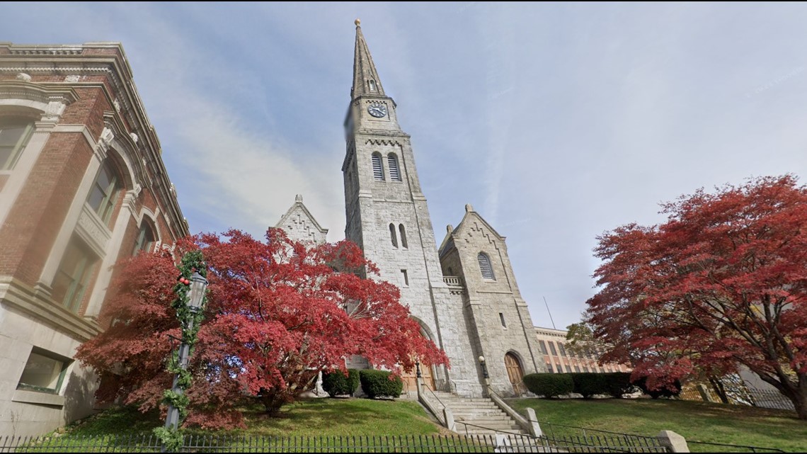 New London church collapse