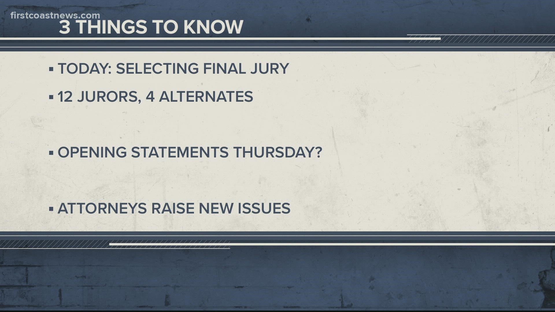 A juror has been struck for cause, and a motion may be filed for a separate trial for Roddy. Here's everything you need to know on Day 12.