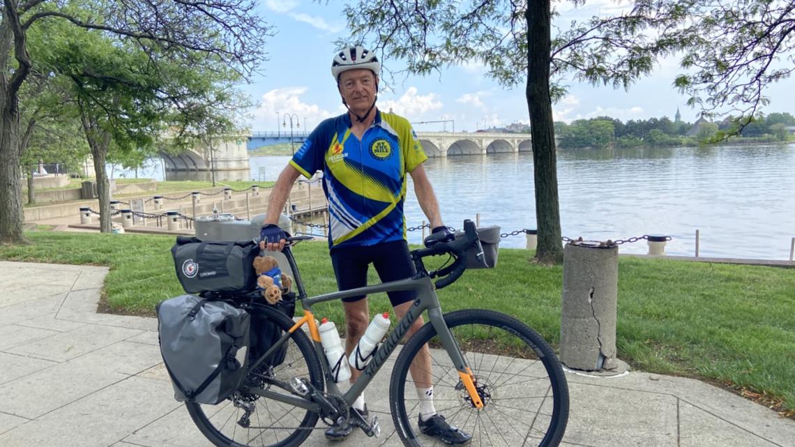 Leukemia survivor bikes thousands of miles | newscentermaine.com - Vimarsana News